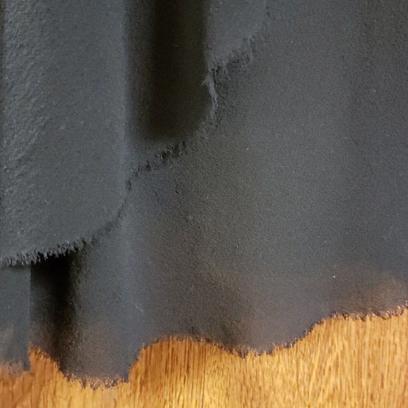 Aritzia Wilfred *BLACK* Tiered Ruffle Dress - Picture 9 of 9